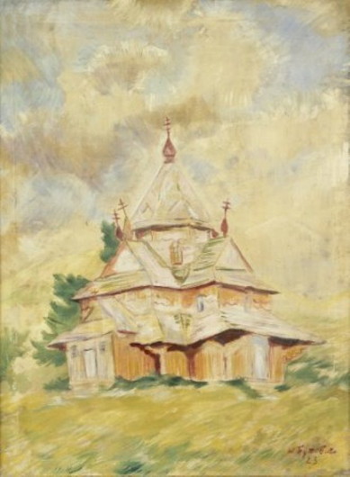 Image - Mykola Butovych: Church.